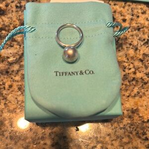Tiffany & Co. Silver Ball Ring